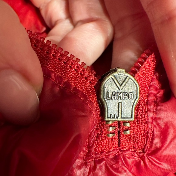 Puffy Jacket Moncler. Vintage 🔥. Red hoodie with 100% down. - Picture 8 of 10